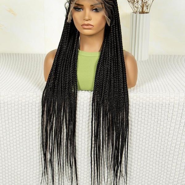 36 Inch Long Cornrow Braids Wigs for Women Gorgeous Fluffy|undefined