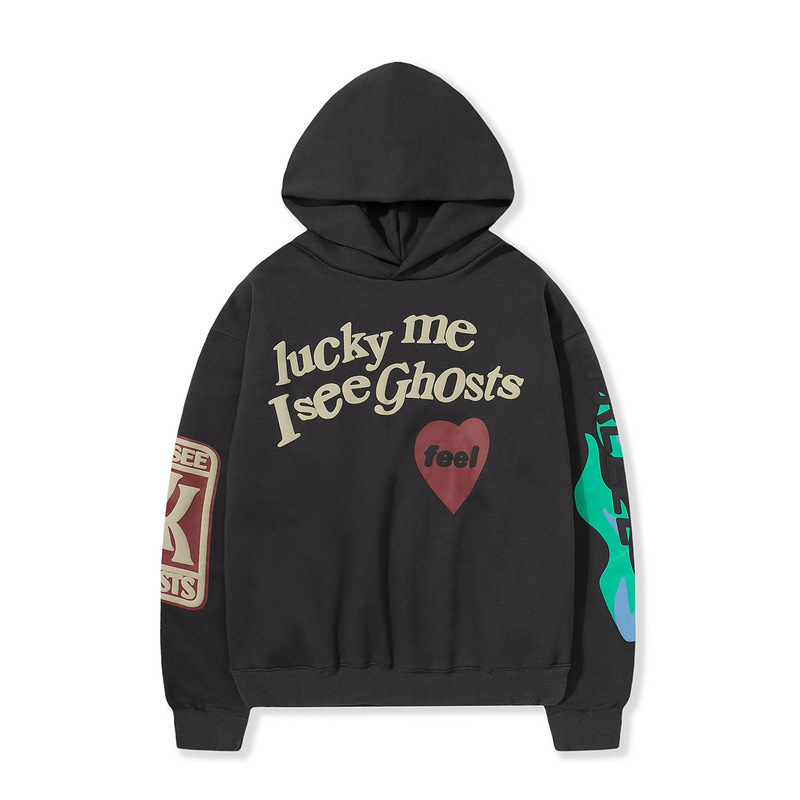 Cpfm Kids See Ghosts Freeee Hoodie Men Kanye West Jerry Sweatshirt