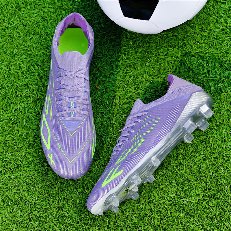 Zapatos de Fútbol con Tacos de KPU y TPU Transpirables para Césped Natural y Artificial