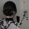 3#Double disc hair bun