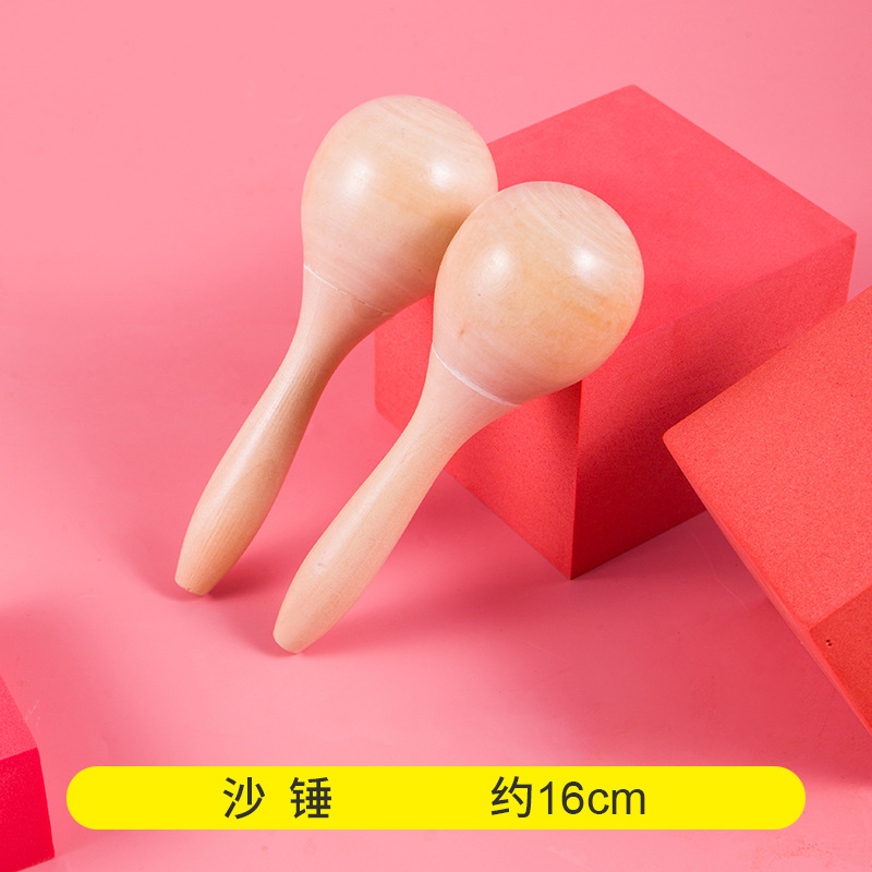 Kindergarten orff instrumento de percusión traje de registro juguete material didáctico tablero de sonido martillo de arena campana tambor triángulo hierro doble tubo de sonido