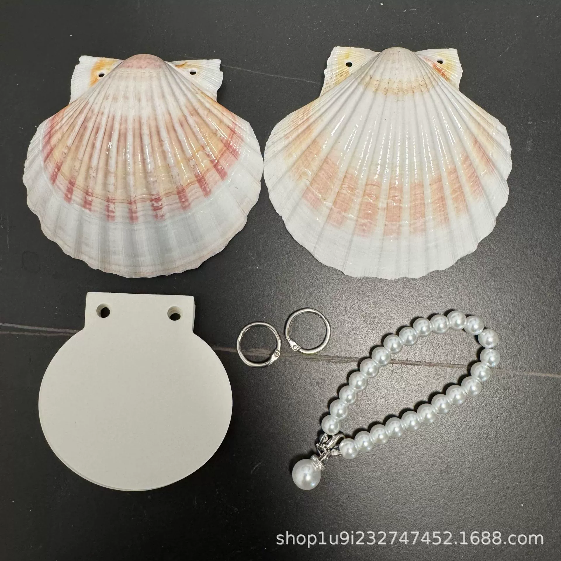 爱贝来 Ins Feng Natural Shell Loose Leaf Manual Punching Shell DIY Shell Photo Album Shell Book