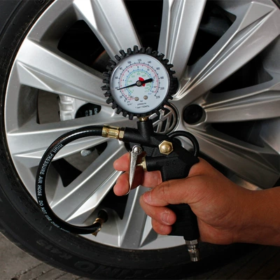 Air pressure gauge/tire pressure gauge: Gauge High-Precision with Pressure Inflation