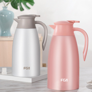 Fuguang Insulated Water Kettle Large Capacity Portable Insulated Water Kettle 304 Stainless Steel Small Household 2 Liter Student Thermos Thermos