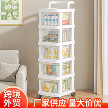 置物架可移动小推车卧室卫生间落地多层零食架厨房学生宿舍收纳架
