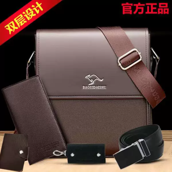 Cross-Border Manufacturer Men's Pu Crossbody Shoulder Bag Business Casual Travel Versatile Accessible Luxury Style Fashion Bag