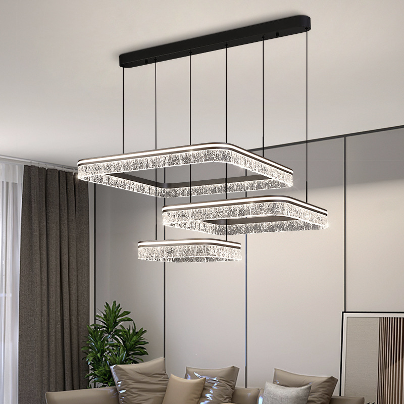 Modern minimalistic ceiling lamp for living room