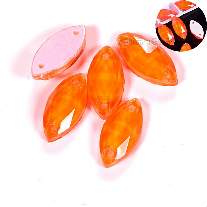 Оптовая продажа фабричная стекло плоский бриллиант DIY одежда бисер rhinestone mochaca неоновая аксессуары аксессуары