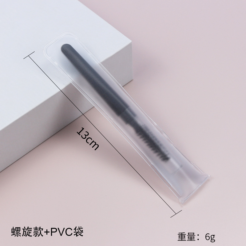 Cepillo de CEJA espiral portátil con tapa de pestañas peine desechable cepillo de labios mini cepillo principiante barato herramientas de belleza