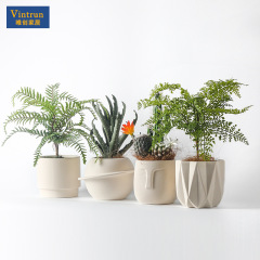 素燒陶盆可diy手繪創意透氣盆多肉植物透氣花盆簡約盆景