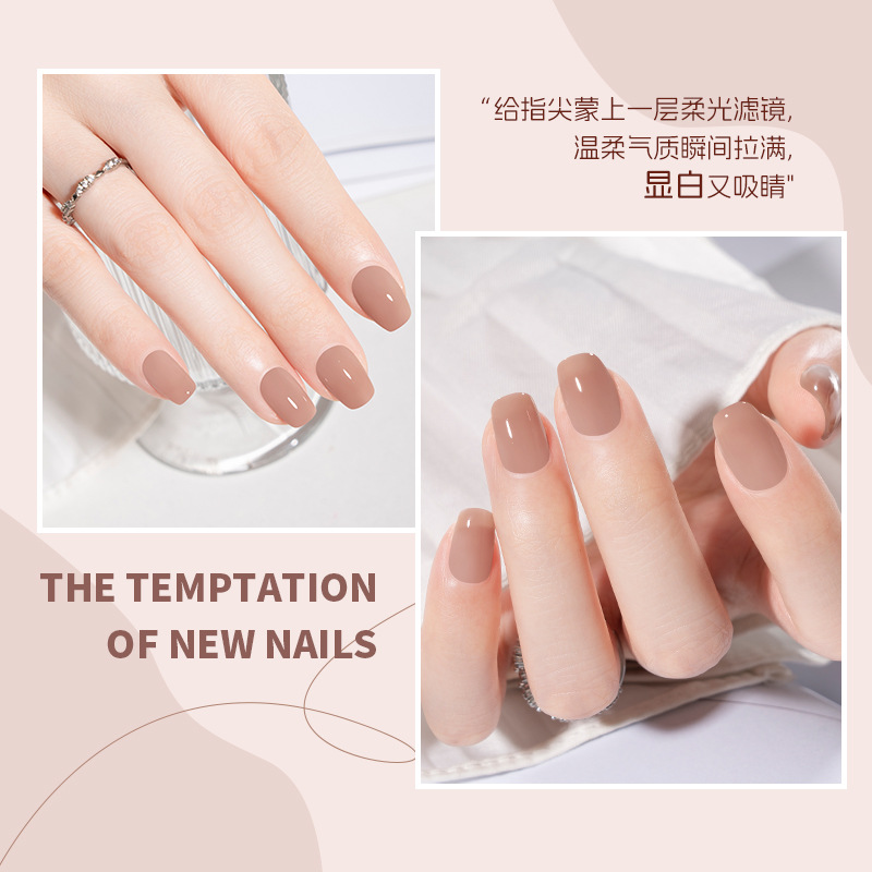 KUDAN / Coolant esmalte de uñas a base de agua sin hornear, seco rápido y duradero, se puede desgarrar 10ml de esmalte de uñas con perfume ligero.