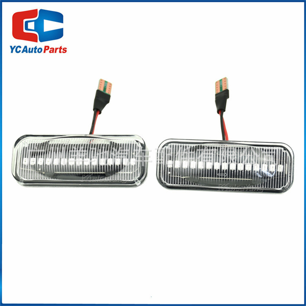 Aplicable para Opel Omega B Stufenheck Caravana Lámpara de lado LED flujo de agua Lámpara de cuchilla lateral