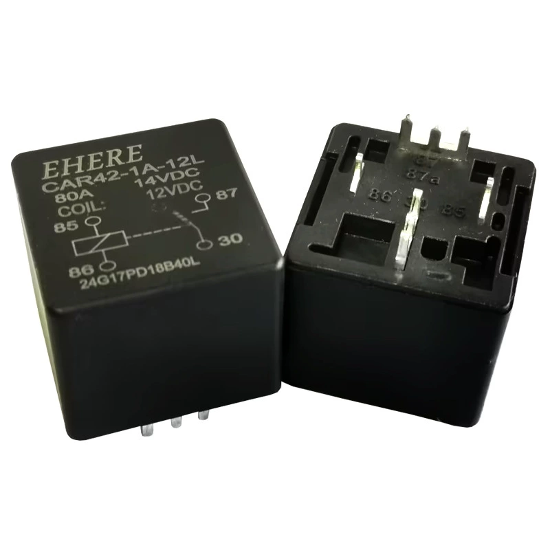 DC реле для аккумулятора, 80A, 1A, 12V