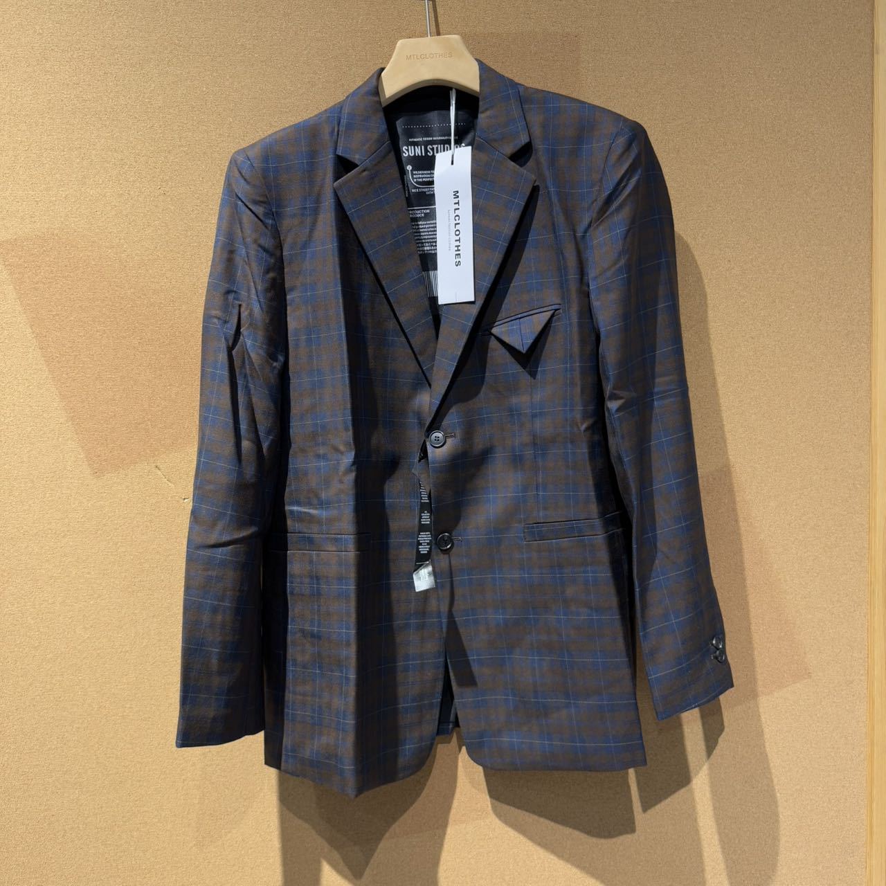 MTL Hombre| Trajes casuales de otoño chaqueta auto-selección bolsas de bendición [tamaño L no devuelto no cambiado]
