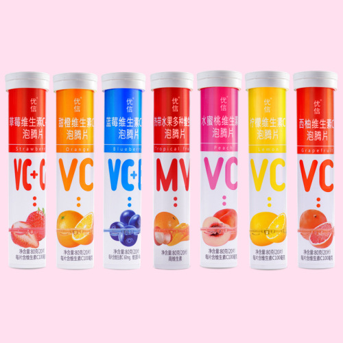Youxin Vitamin C Effervescent Tablets, VC Effervescent Tablets, Compound Vitamin Solid Beverage Wholesale and Distribution
