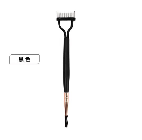 For eyelashes, crooked, black