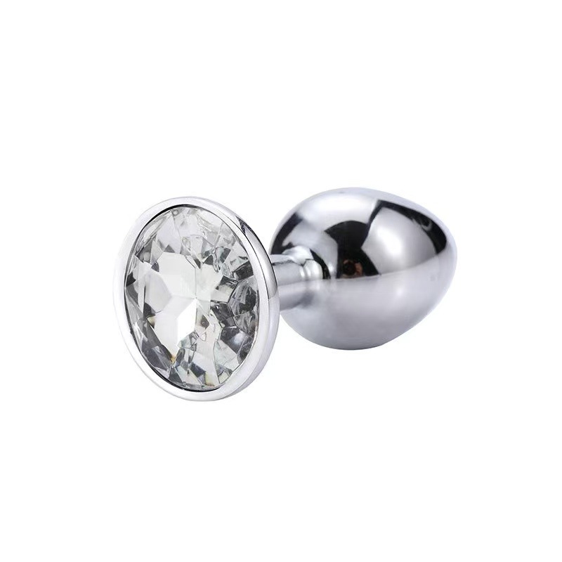 Metal anal plug sólido de acero inoxidable en forma de corazón anal plug para hombres y mujeres anal expansor de cola sm criminal equipo productos sexuales