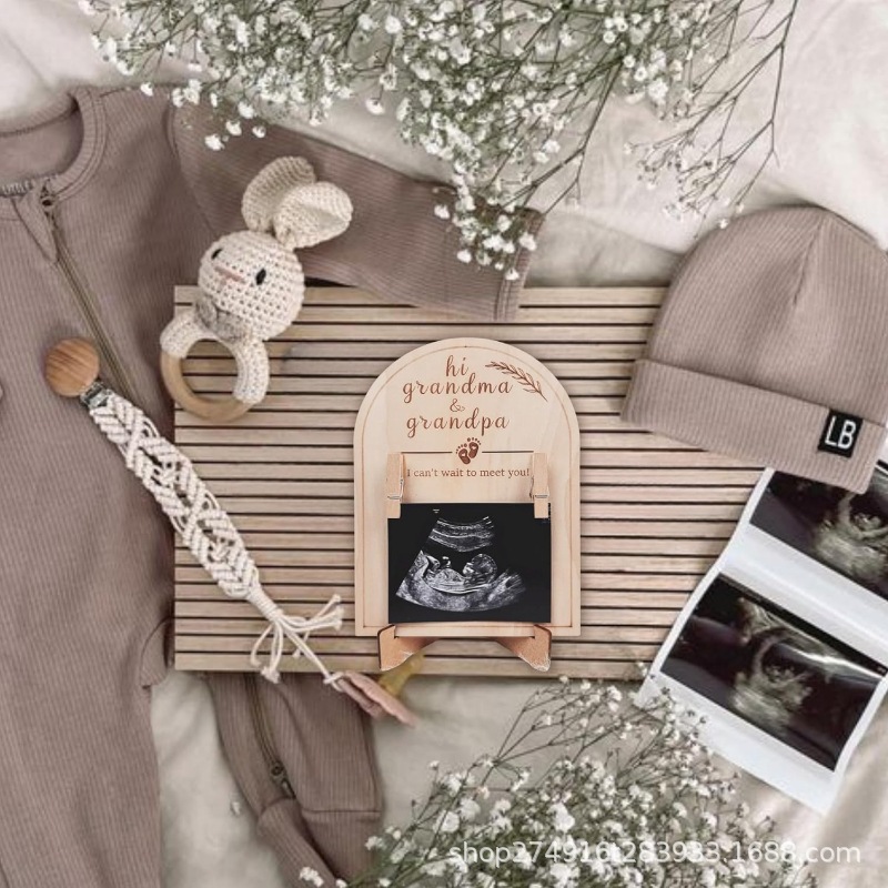 Marco de fotos de madera Baby B-Ultra NT Marco de fotos de almacenamiento de ultrasonido Doppler color de cuatro dimensiones