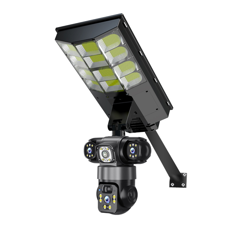 Cámara Solar Integrada con Luz LED ABS Impermeable e Infrarrojos para Exterior image 6
