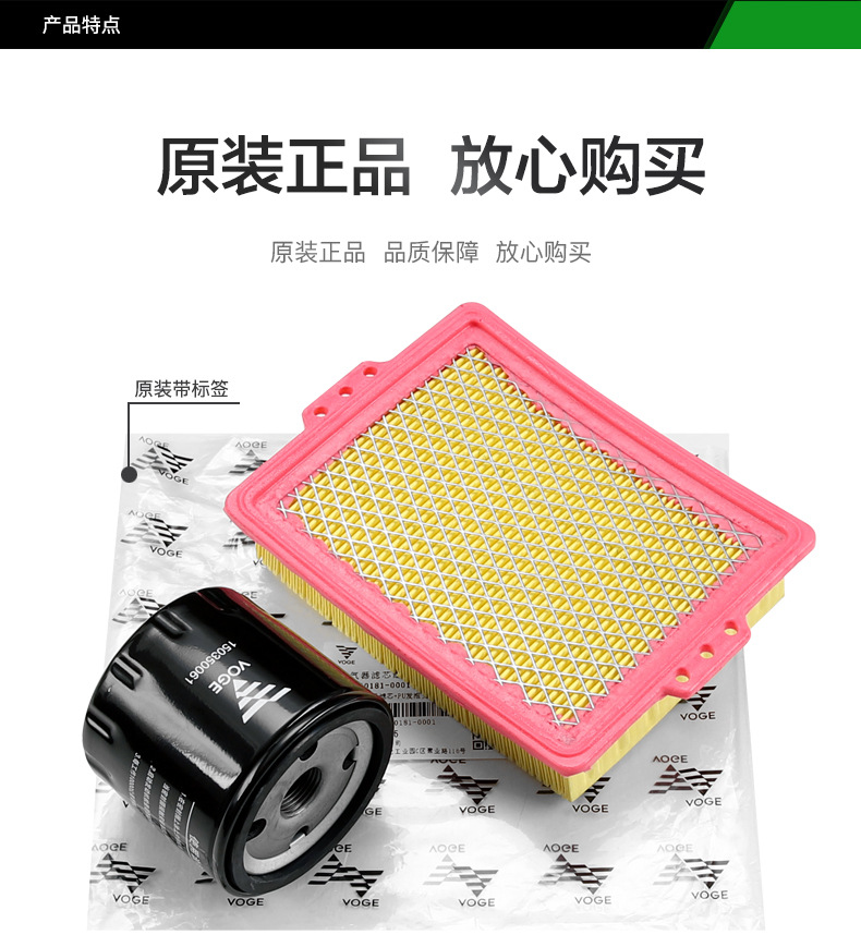 Original Wuji Ds900X Loncin Motorcycle Lx900-C Oil Filter Element Air Filter
