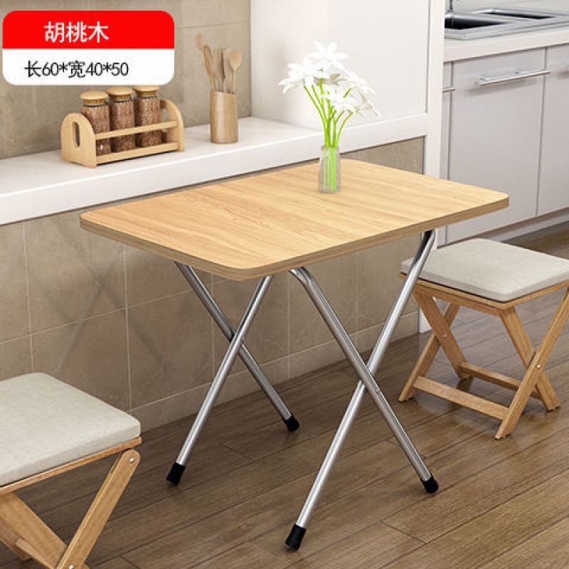 Fábrica de venta directa mesa plegable mesa de comedor plegable dormitorio mesa de estudio dormitorio mesa de comedor casera mesa al aire libre