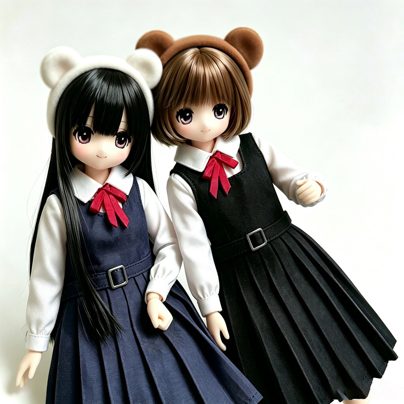 Special Six BJD Doll Headband Cat Ear Bear Ear Cute Cartoon Headband Miniature Doll Hair Accessory 3D Printing Wholesale