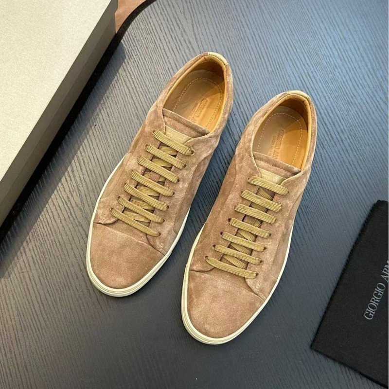 Factory Dexun zapatos deportivos de piel de vaca para hombres transfronterizos zapatos casuales retro zapatos casuales de moda ligeros y cómodos para hombres