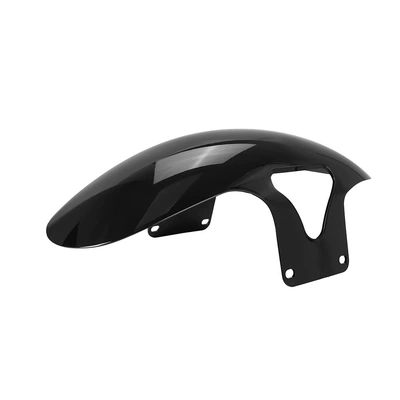 Motorcycle Accessories Suitable for Harley Softail Fat Boy Abs Front Fender Mudguard, Mud Flaps, Mudguard, 18 Years Later (Motorcycle Fender) - large-fender-gloss-black