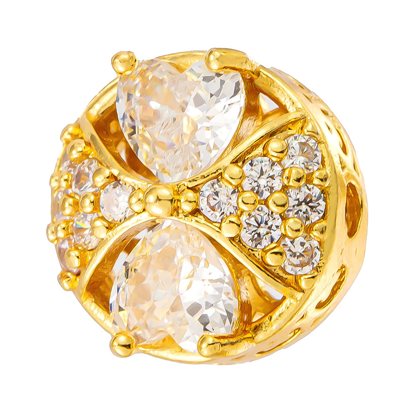 Douyin Venta caliente Colgante de microincrustaciones de cobre chapado al por mayor Cientos de colgantes de cobre opcionales a su gusto, fábrica de origen al por mayor sin cadena