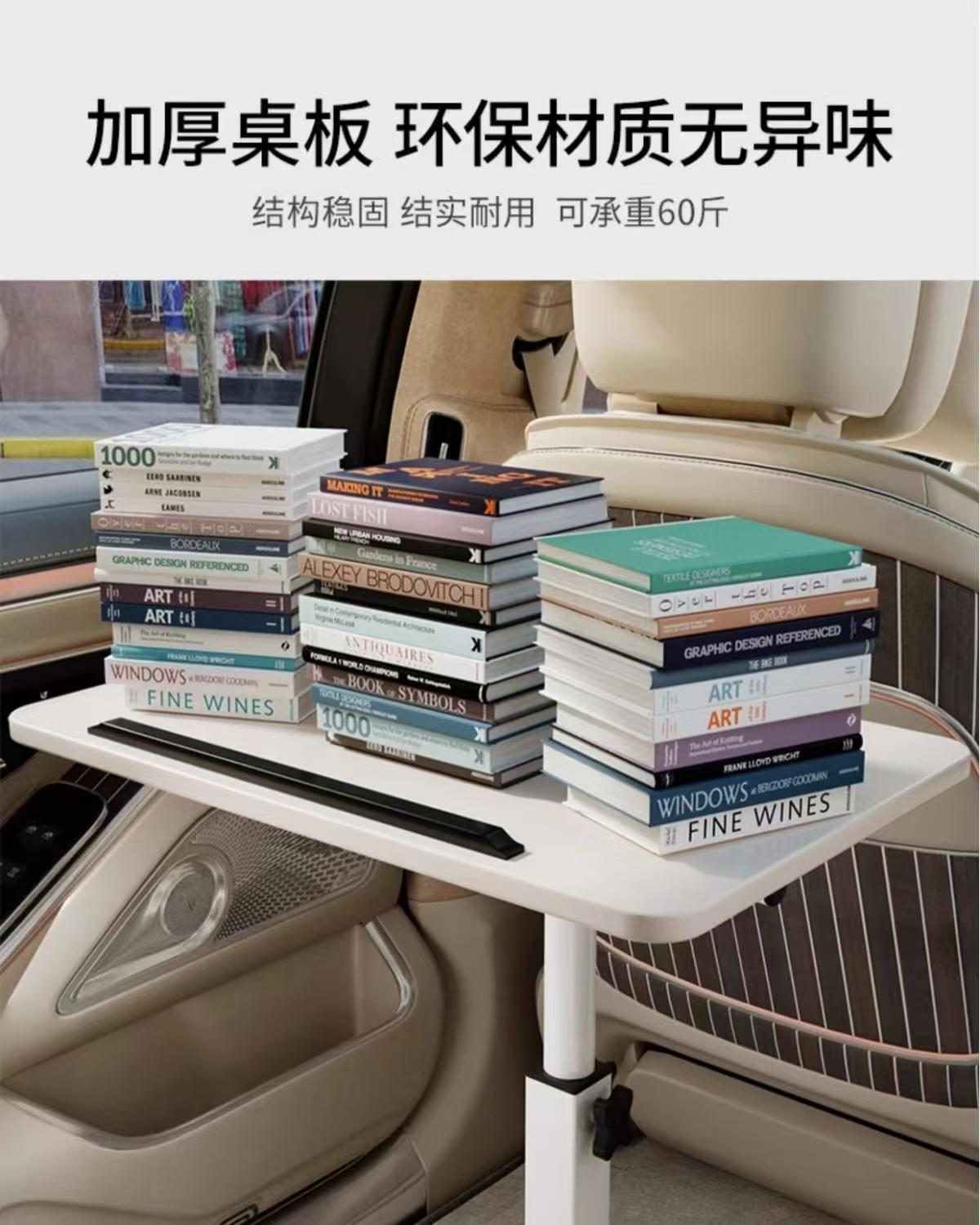 Multifunctional foldable lazy sofa bedside table, mobile computer desk for dormitory and bedroom, adjustable height bedside table