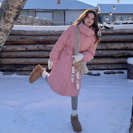 2025年冬季新款减龄百搭舒适又亲肤休闲时尚提升品质长款羽绒服潮