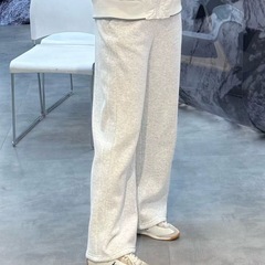 lulu原标Scuba女士中腰宽松阔腿运动休闲卫裤瑜珈裤长裤卫裤纯色