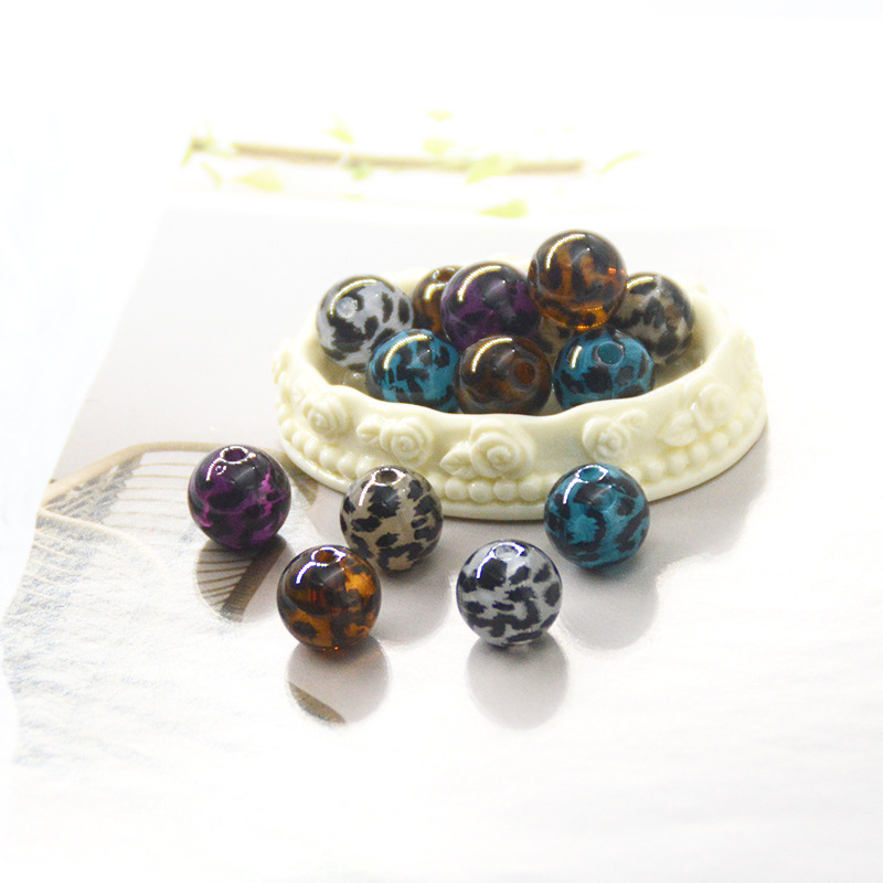 12mm Autumn Color DIY Jewelry Leopard Print Round Beads Loose Beads High Gloss Bracelet Mobile Phone Chain Material Imitation Tiger Eye Stone 12mm Autumn Color DIY Jewelry Leopard Print Round Beads Loose Beads High Gloss Bracelet Mobile Phone Chain Material Imitation Tiger Eye Stone