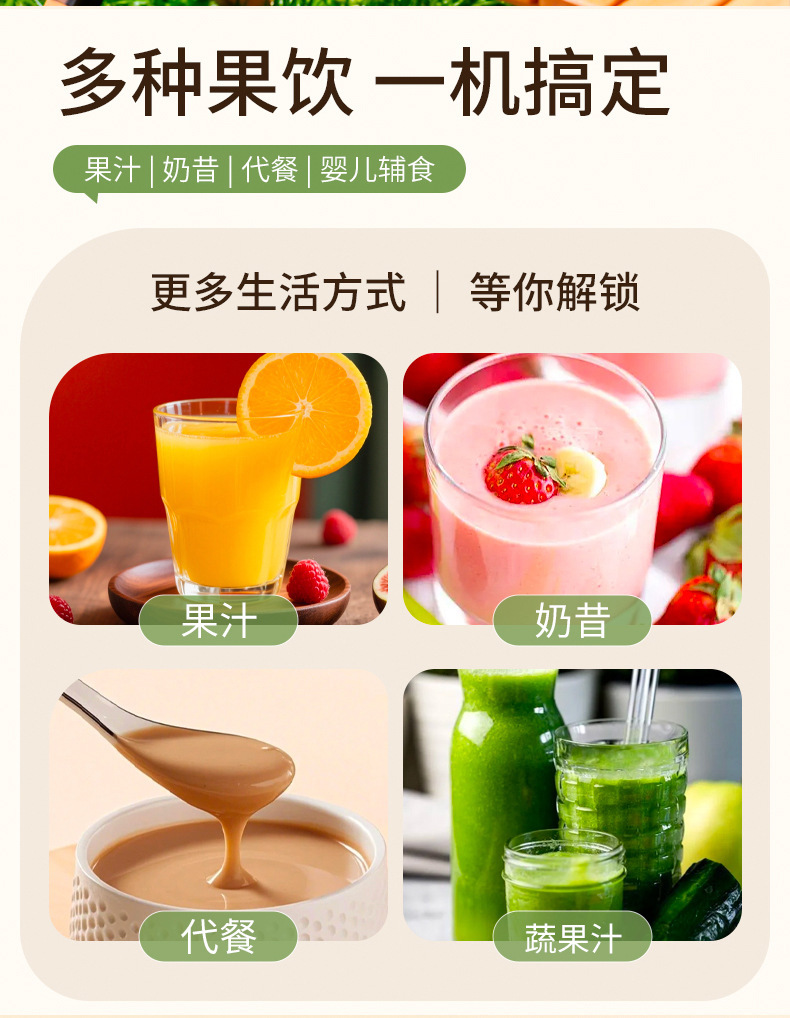 Cross-border New Portable Juicer Cup Home Mini Multifunctional Electric Small Juice Maker Juicer Cup USB Charging