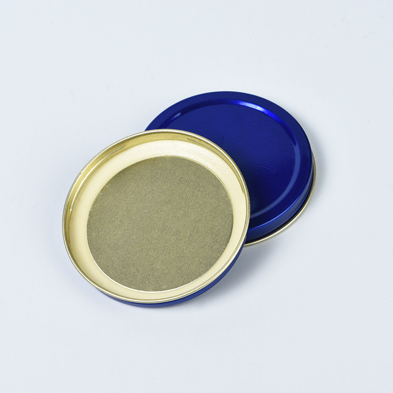 Fábrica al por mayor sellado sub-embalaje de aluminio puede tapa de aluminio tapa de la taza de té de leche 58 tapa de la taza de vidrio tapa