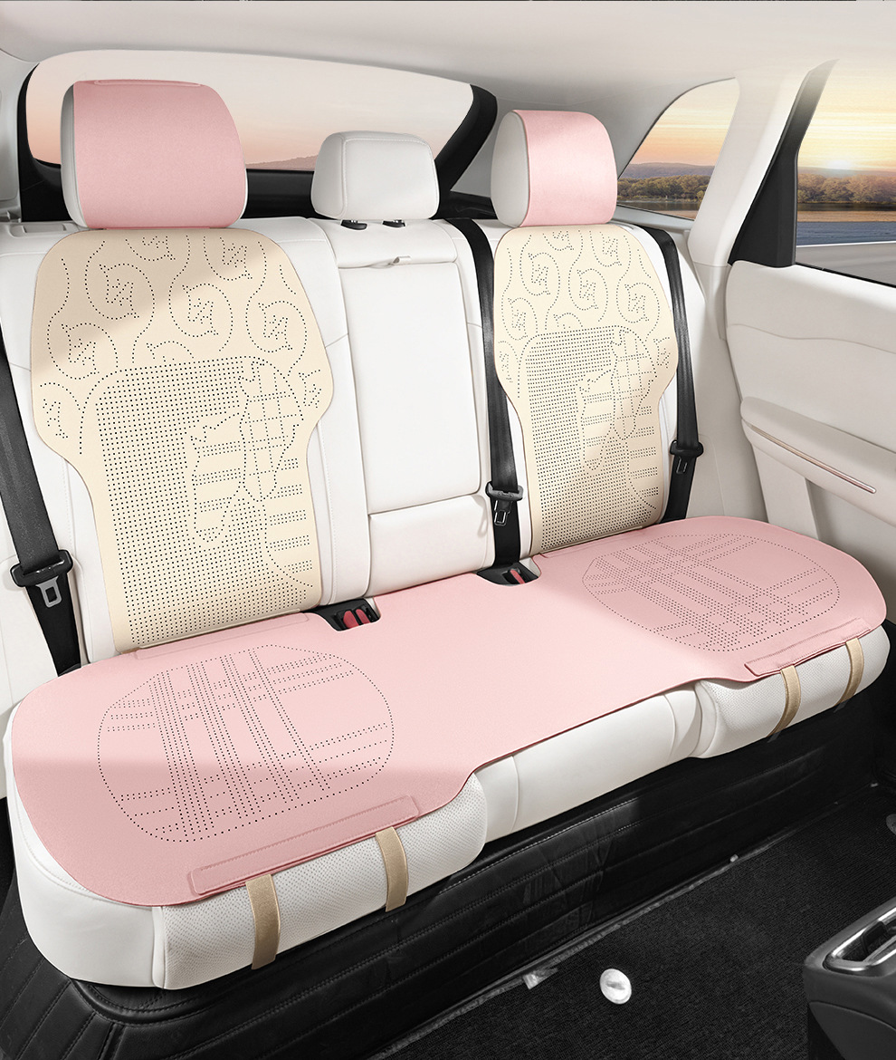 Fur Leather Car Seat Cushion, Winter Car Seat Cushion, Saddle Cushion, Universal for All Seasons, Car Seat Cover Wholesale and Dropshipping