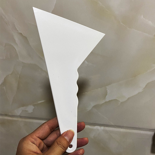 Car high-temperature resistant film tool glass and plastic color-changing film triangular squeegee scraper blade wallpaper squeegee