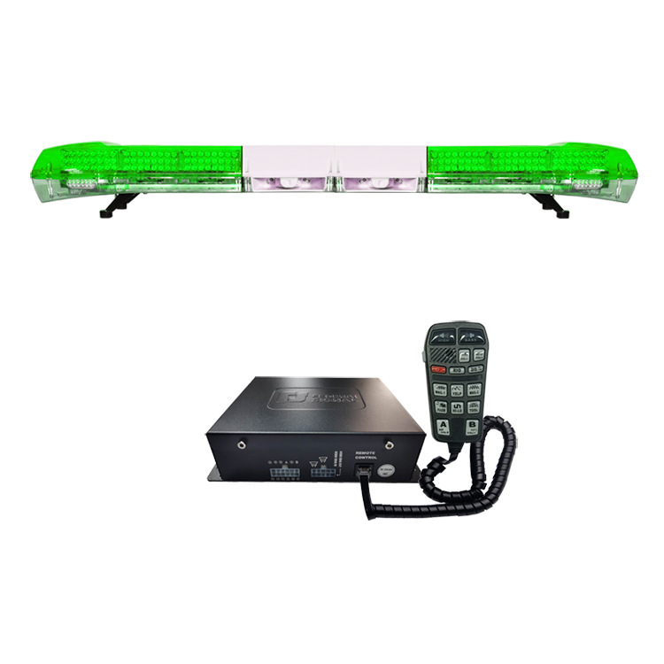 LED warning light long row strobe light flashing signal light 2.48m B+ dual speakers+ siren 9400R9