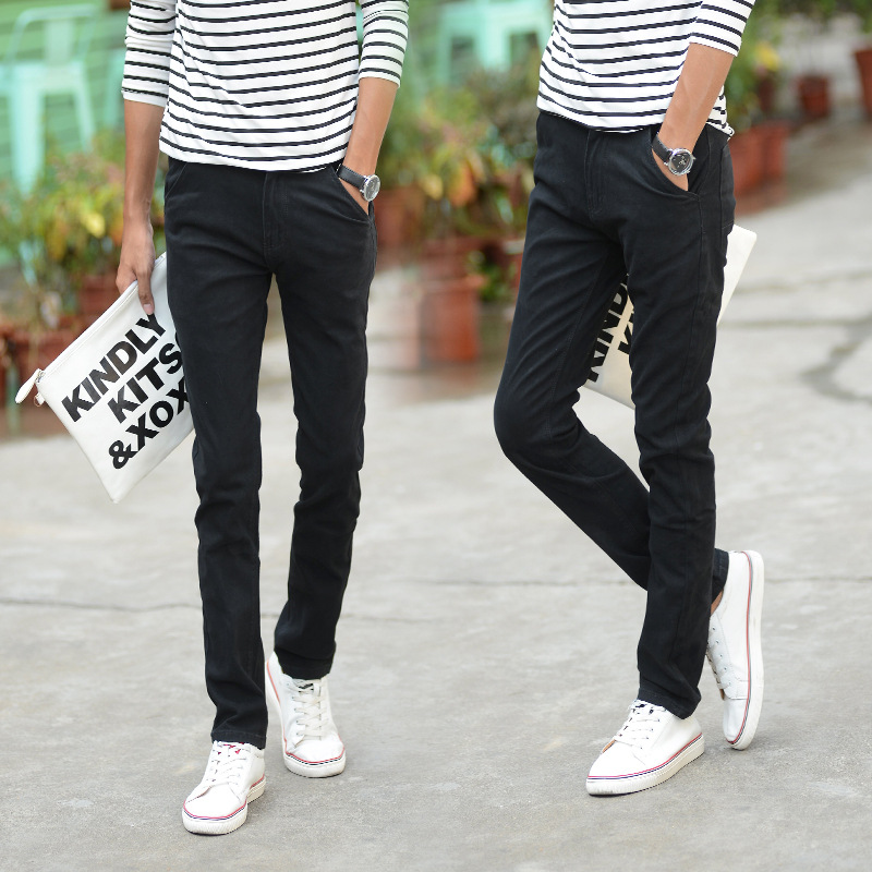 Summer fashionable trend sports elastic trousers for leisure