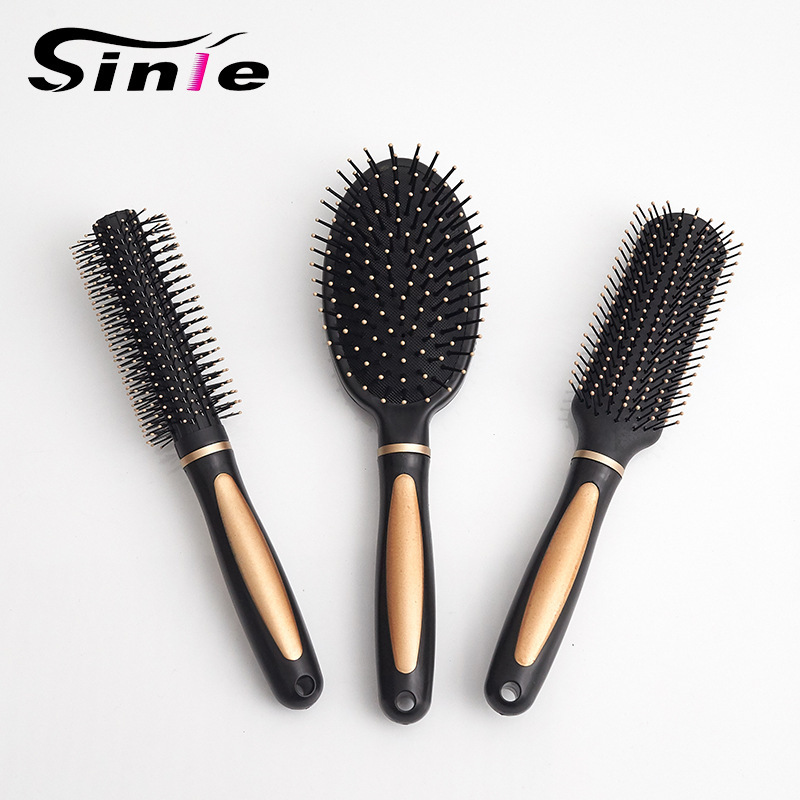 Peine Hair Cojín Peine Juego de peines de masaje de belleza Peine de bolsas de aire Peine para cabello rizado Peine de costillas de plástico para cabello suave al por mayor