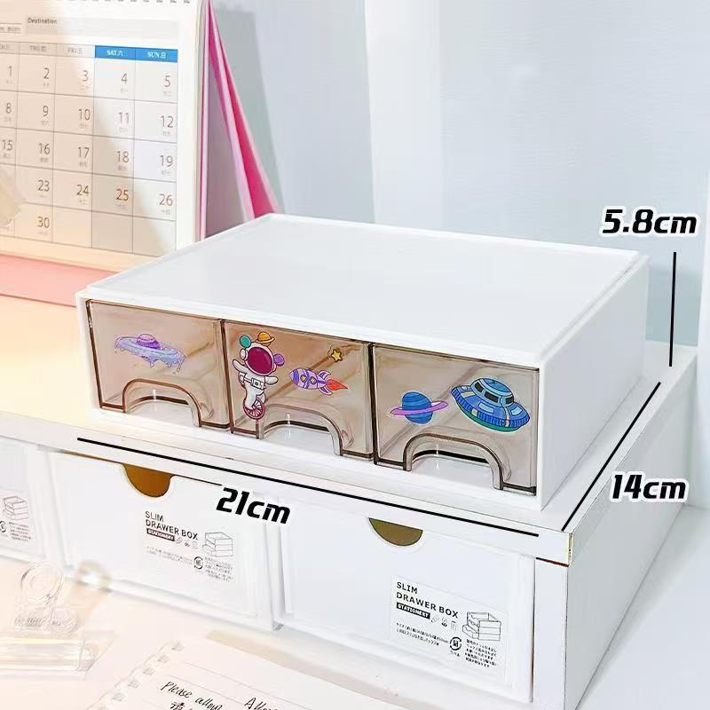 化妆品收纳盒梳妆台桌面旋转口红化妆刷收纳筒多功能眼影刷置物架|undefined