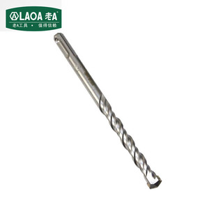 Old A ElectRic HAmmeR DRill Bit Round ShAnk Two Pits ConcRete ImpAct DRill Bit 6.0*160mm LA 160615 -R