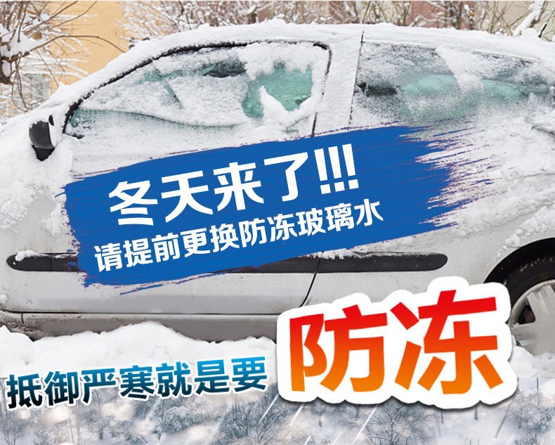 Dreamcar Antifreeze Type Car Glass Cleaner for Winter, Effective in Temperatures Below -40°C, Removes Oil Film, 12 Barrels Wholesale Car Wiper Fluid