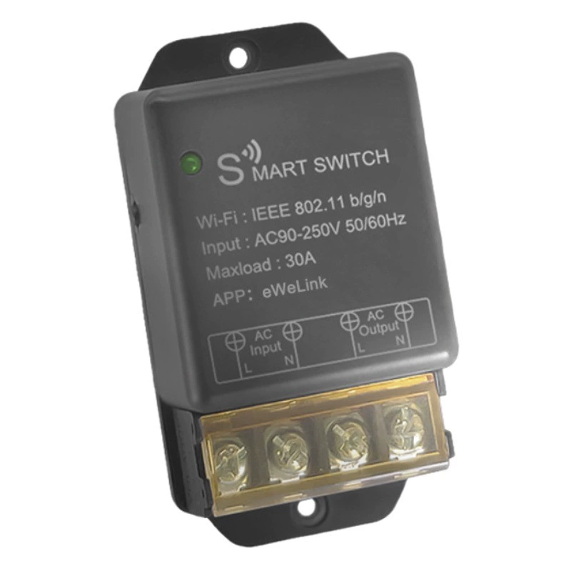 Smilewolf WiFi Bluetooth двухрежимный Интеллектуальный переключатель высокой мощности 30A простое приложение Micro-Link поддерживает случайные наклейки