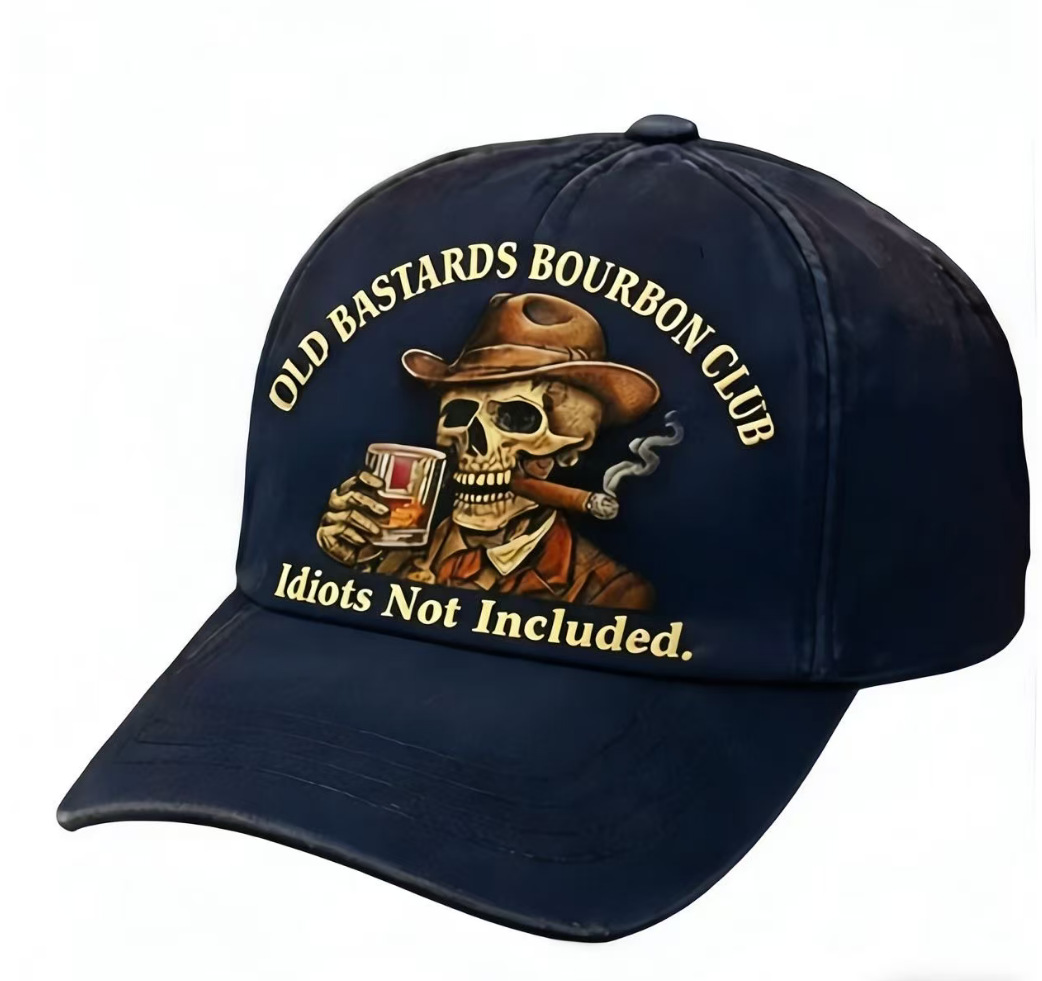 Nuevo sombrero de impresión transfronteriza para hombres hace viejos sombreros de béisbol retro Europeos y estadounidenses 250 años conmemorativo sombrero de lengua de lazo