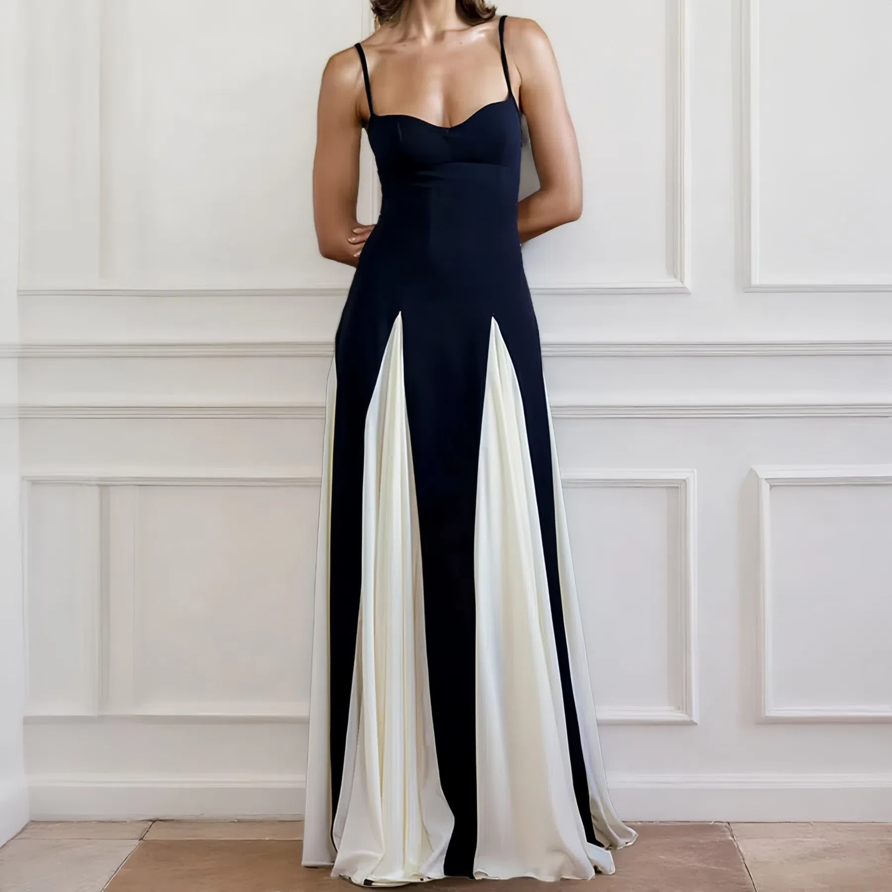 Women's Resort Casual Strappy Maxi Dress