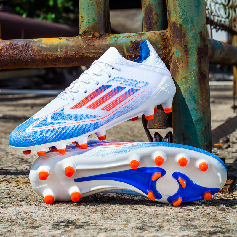 Pitian sin costura Eurocopa F50 zapatos de fútbol para hombres de altura baja AG clavos TF zapatos de entrenamiento de clavos