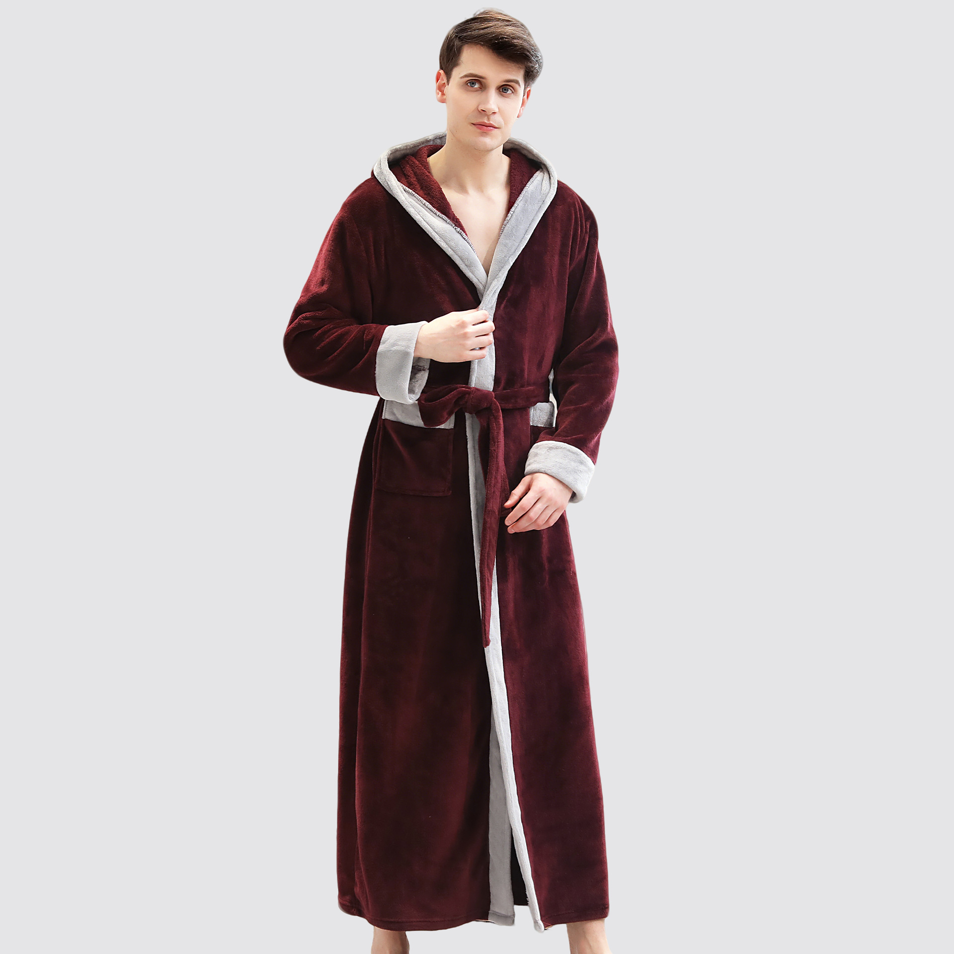 Comercio exterior transfronterizo exclusivo deseo al por mayor Amazon eBay mismo fabricante de estilo camisón de otoño e invierno camisón largo de las mujeres