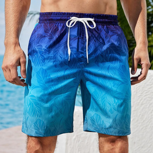 Cross-Border Shorts Summer Men's Beach Shorts Trendy Shorts Casual Pants Men Temu Popular Style
