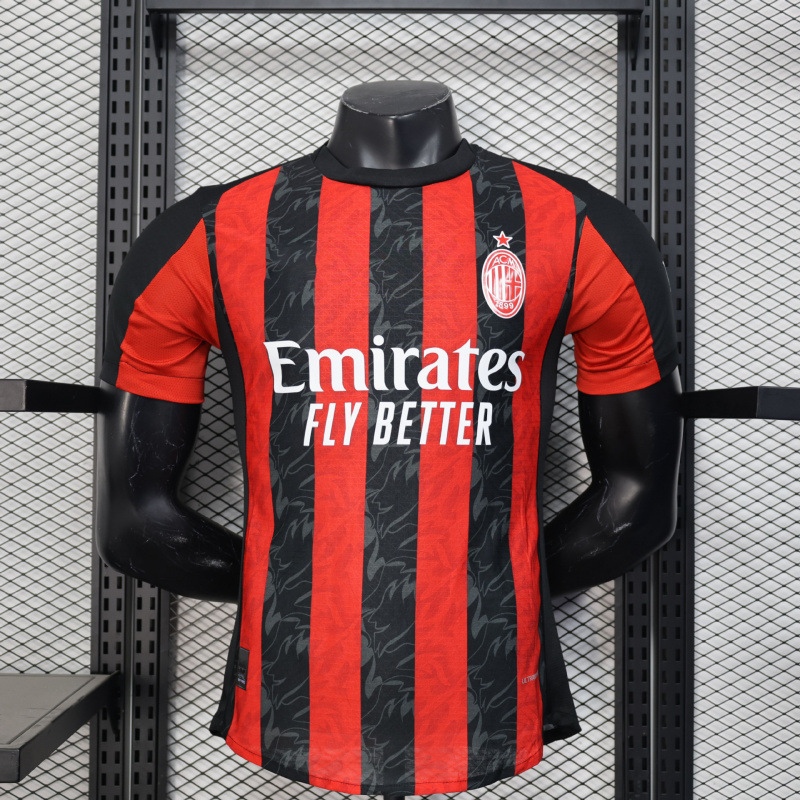 2526 プレーヤーズエディション 半袖サッカーユニフォーム 125周年記念 ジョイント バルセロナ レアルマドリード ACクラブ プレーヤージャージ|undefined